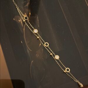 Black White and Gold Bracelet